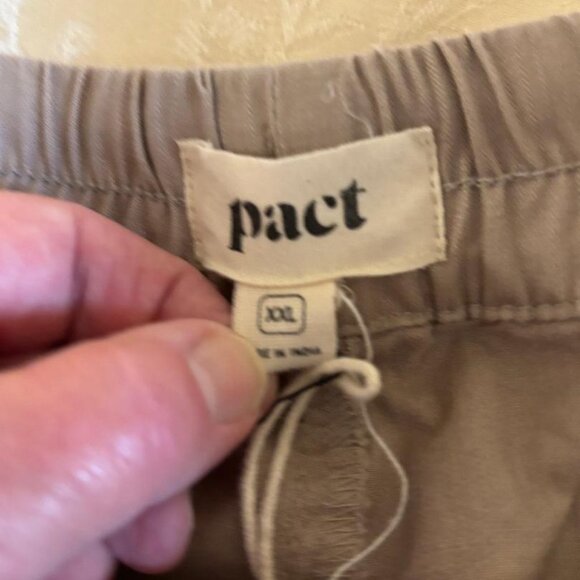 OGRANIC Pact Earth's Favorite Clothing khaki pants  XXL ORGANIC - Picture 8 of 8